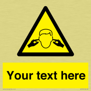 Custom Noise Hazard Sign